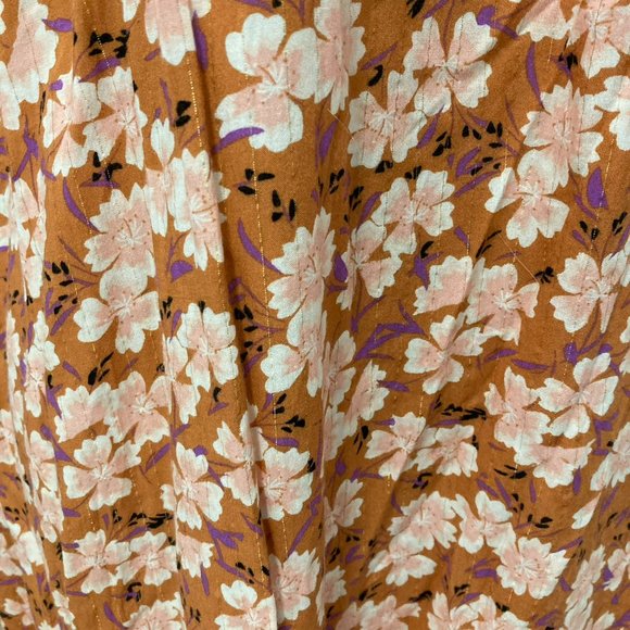 Small Lush Floral Maxi Dress - Picture 3 of 7